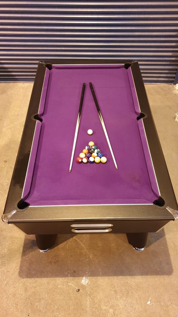 Supreme Prince 7x4 Walnut Pub Pool Table & Contactless payment kit - Image 2