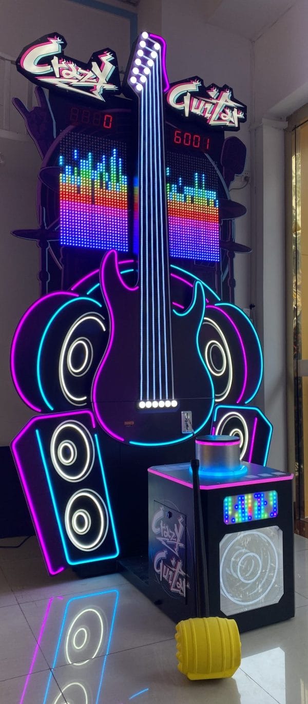 Crazy Guitar Hammer game & full LED lighting - Image 9