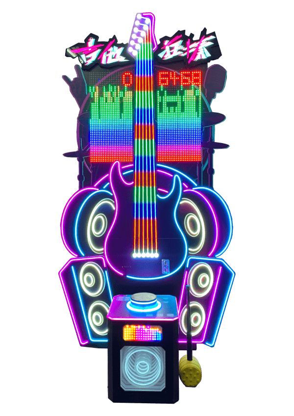 Crazy Guitar Hammer game & full LED lighting - Image 3