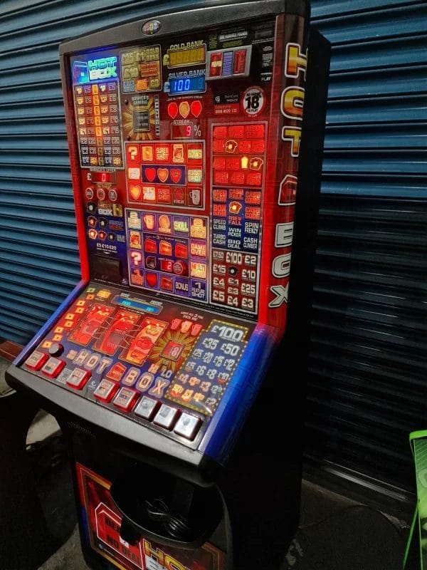 Hot Box £100 Jackpot Pub Fruit Machine