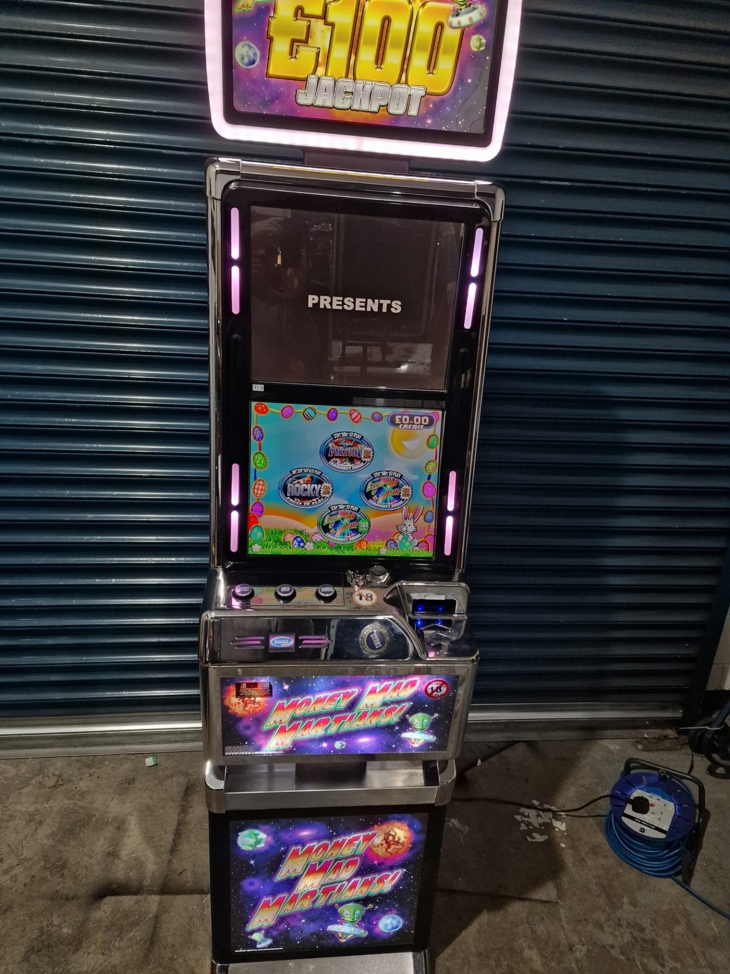 Triple 777 £100 Jackpot Digital Gaming Machine - Aztec Coin