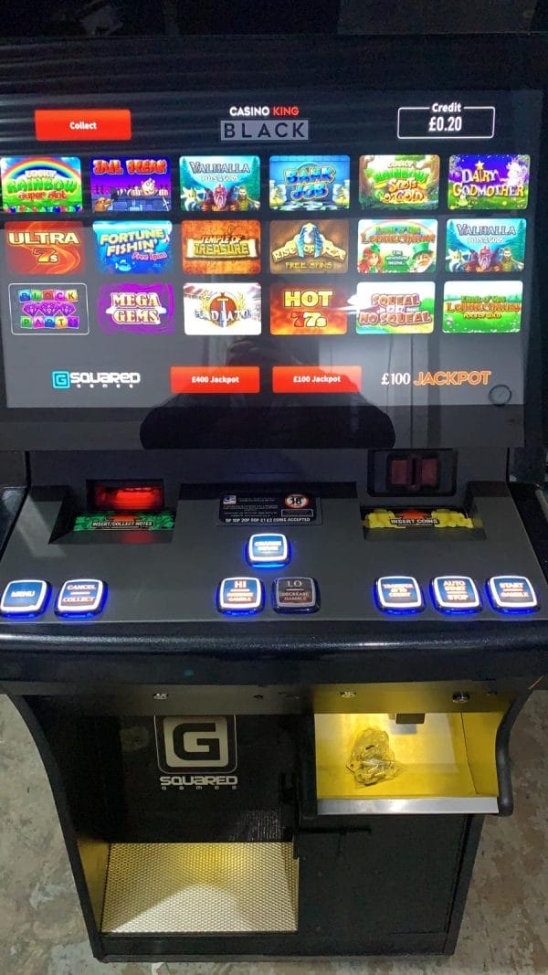 Casino King plus £400 Jackpot Digital Fruit Machine. HD screens - Image 6
