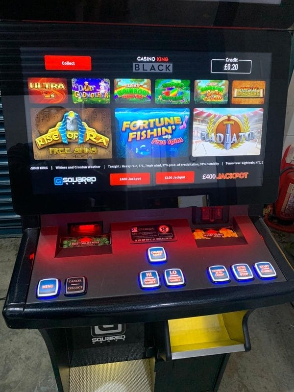 Casino King plus £400 Jackpot Digital Fruit Machine. HD screens - Image 9