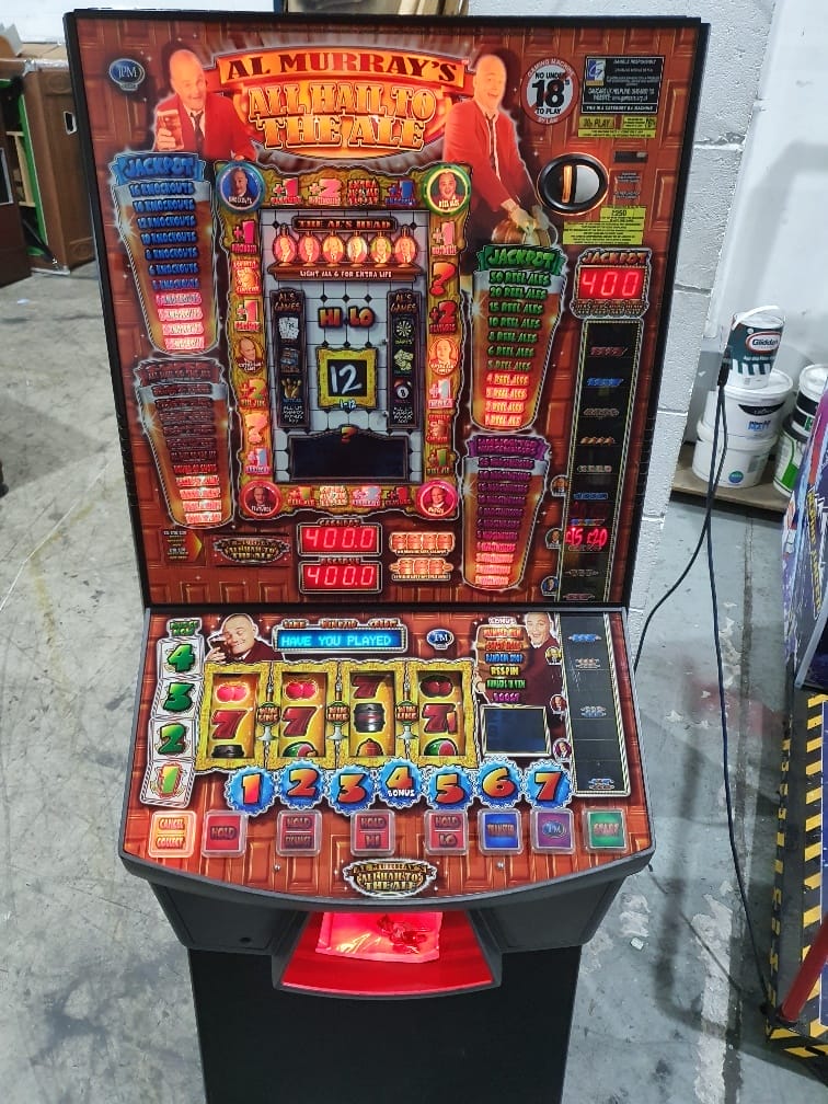 Al Murrays Big night out £400 Jackpot Club Fruit Machine - Aztec Coin
