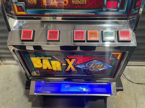 Bar X Ten £25 Jackpot Dome Top Arcade/Casino Machine - Image 5