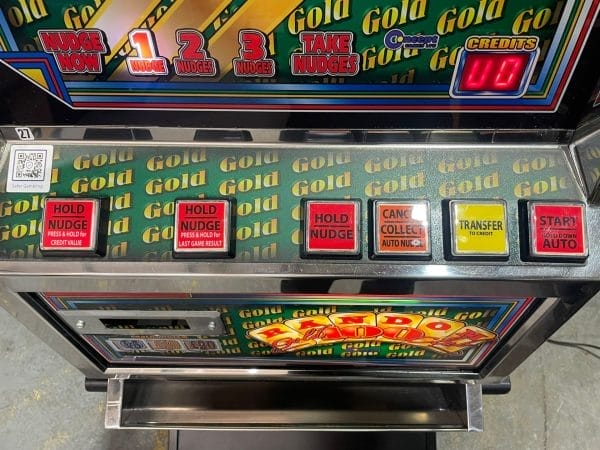 Random Gold £100 Jackpot Dome Top Arcade/Casino Machine - Image 6