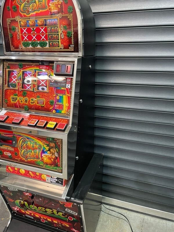 Celtic Gold £100 Jackpot Dome Top Arcade/Casino Machine - Image 3