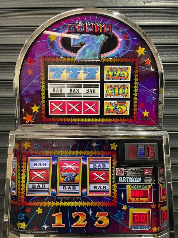 Magic 7 £25 Jackpot Dome Top Arcade/Casino Machine - Image 4