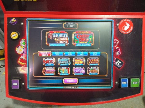 Street Casino Red edition Digital Gaming Machine - OVER 30 GAMES ! - Image 5
