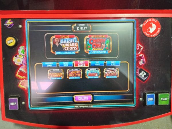 Street Casino Red edition Digital Gaming Machine - OVER 30 GAMES ! - Image 7