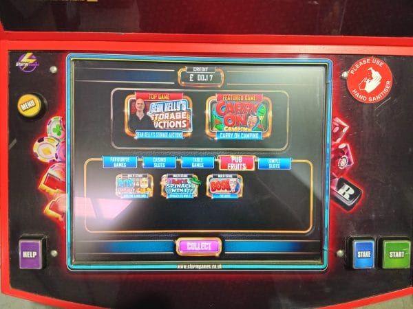 Street Casino Red edition Digital Gaming Machine - OVER 30 GAMES ! - Image 8