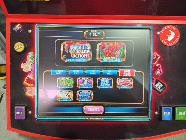 Street Casino Red edition Digital Gaming Machine - OVER 30 GAMES ! - Image 9