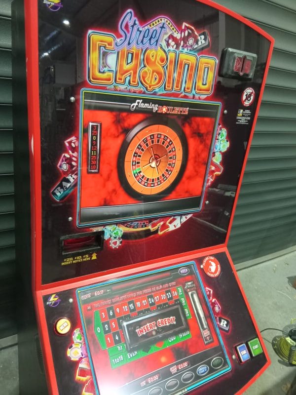 Street Casino Red edition Digital Gaming Machine - OVER 30 GAMES ! - Image 10