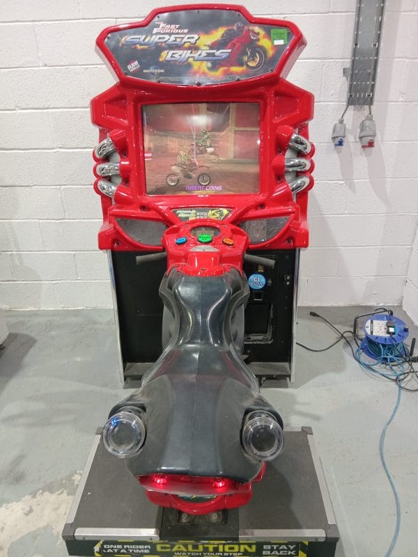 Superbikes Single Sitdown Arcade Bike Racing Game - Image 6