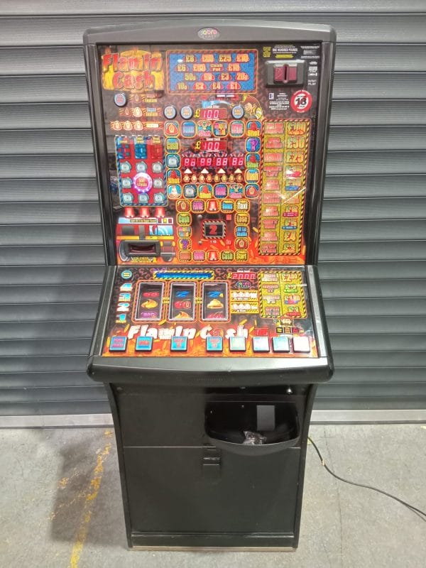 Flamin Cash £100 Jackpot Pub Fruit Gaming Machine