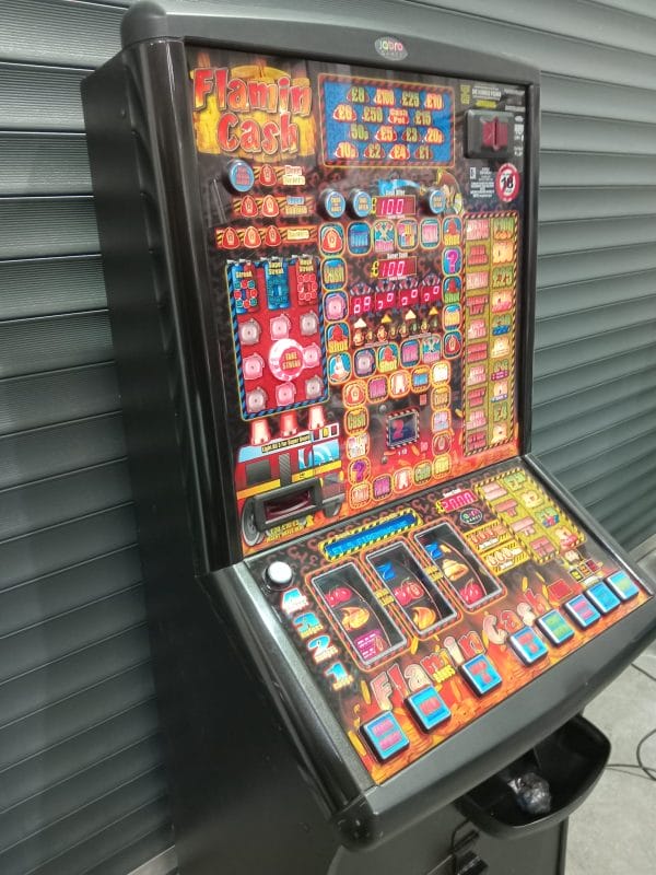 Flamin Cash £100 Jackpot Pub Fruit Gaming Machine - Image 5
