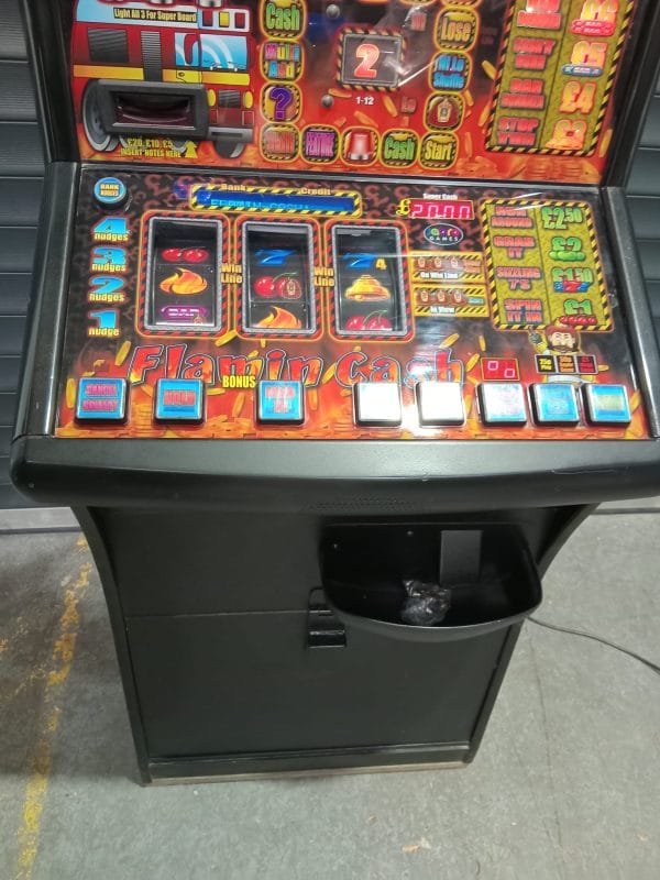 Flamin Cash £100 Jackpot Pub Fruit Gaming Machine - Image 6