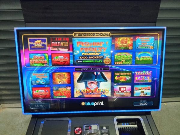 Alphamaxx Hybrid Menu £400 Jackpot Digital Gaming Club Machine - Blueprint Gaming - Image 7