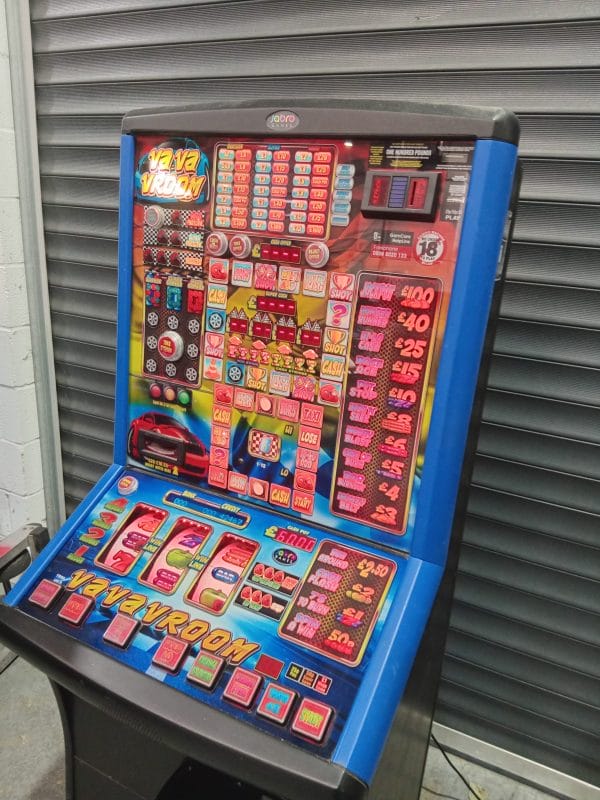 Va Va Vroom £100 Jackpot Pub Fruit Gaming Machine  - Rare machine - Image 2
