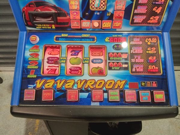 Va Va Vroom £100 Jackpot Pub Fruit Gaming Machine  - Rare machine - Image 4
